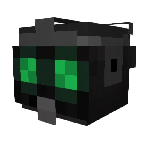 BydlakRVK Minecraft avatar head, 3D render