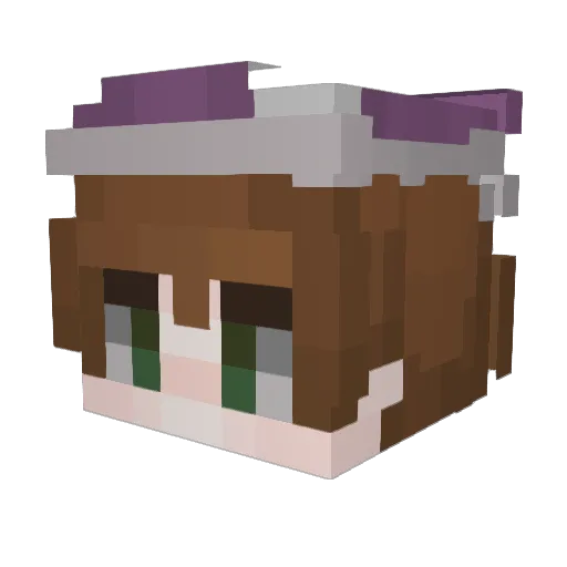 Byler_hotpot12 Minecraft avatar head, 3D render