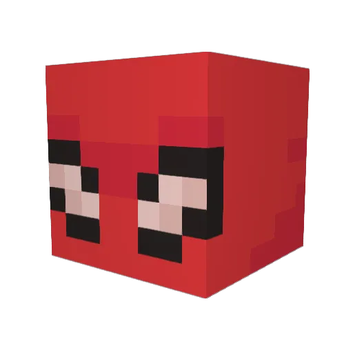 Byrenn Minecraft avatar head, 3D render