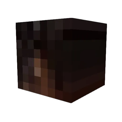 Byrezed Minecraft avatar head, 3D render