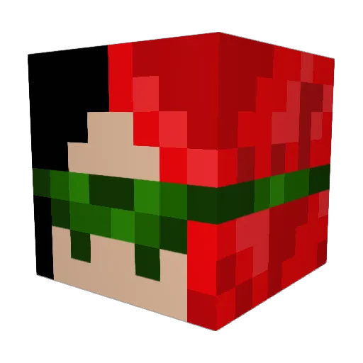 Byrney03 Minecraft avatar head, 3D render