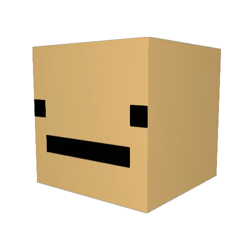 Byron345 Minecraft avatar head, 3D render