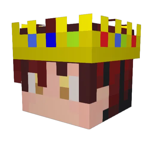 ByronGames9182 Minecraft avatar head, 3D render
