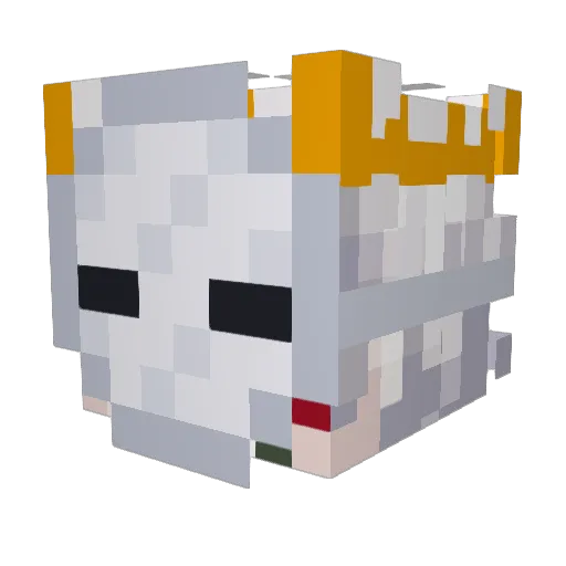 Bysensoz01 Minecraft avatar head, 3D render