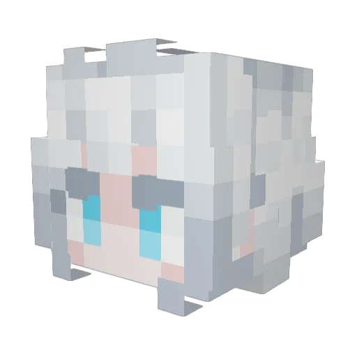 Byshaunz Minecraft avatar head, 3D render