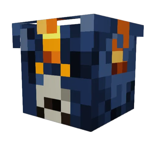 ByteBuildersMC Minecraft avatar head, 3D render