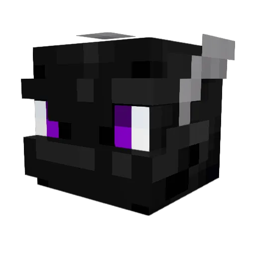 ByteK07 Minecraft avatar head, 3D render