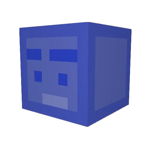 ByteZone Minecraft avatar head, 3D render