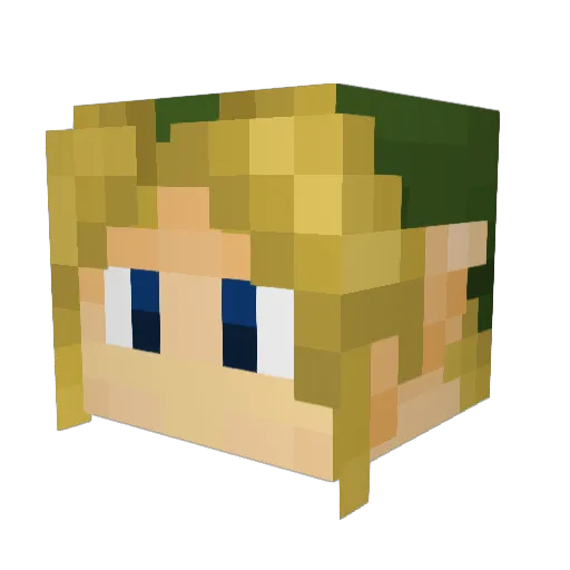 ByzantineNova Minecraft avatar head, 3D render