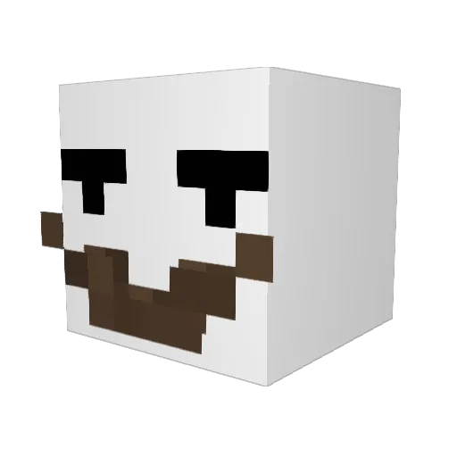 C00KIMonster Minecraft avatar head, 3D render