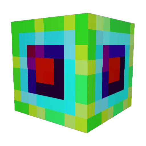 C00LSHAPES Minecraft avatar head, 3D render