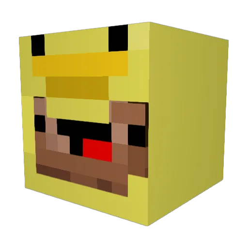 C00nboss Minecraft avatar head, 3D render