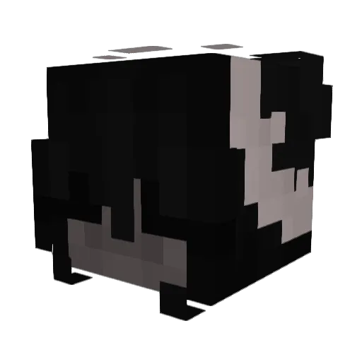 C01DHANDS Minecraft avatar head, 3D render