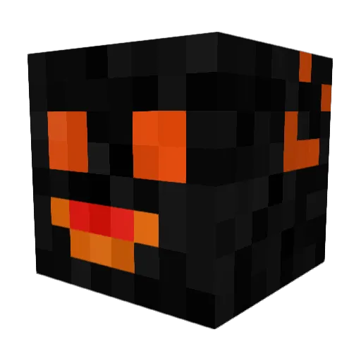 C0MMUNITY Minecraft avatar head, 3D render