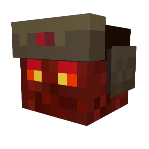 C0MR4DE__ Minecraft avatar head, 3D render