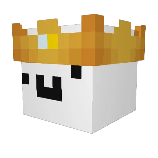 C0SMICRI0T Minecraft avatar head, 3D render