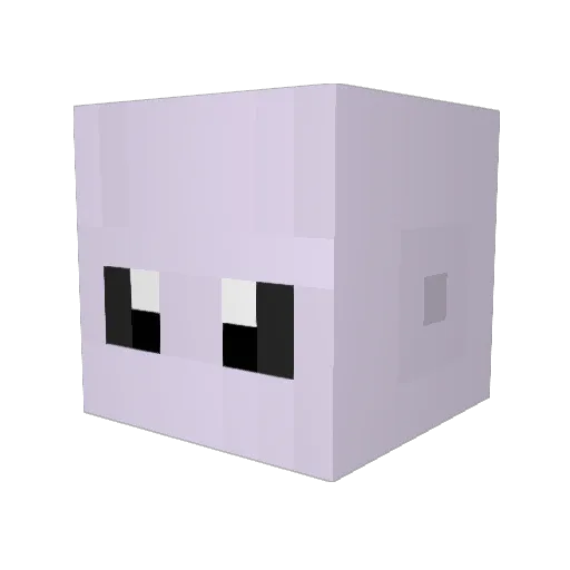 C0TC Minecraft avatar head, 3D render