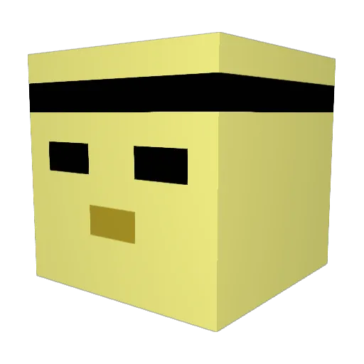 C0ldViper Minecraft avatar head, 3D render