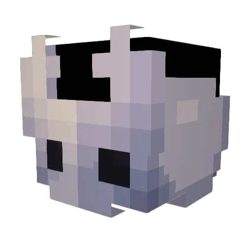 C0ldix Minecraft avatar head, 3D render