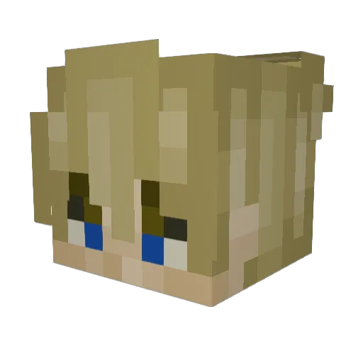 C0llinsInnit Minecraft avatar head, 3D render