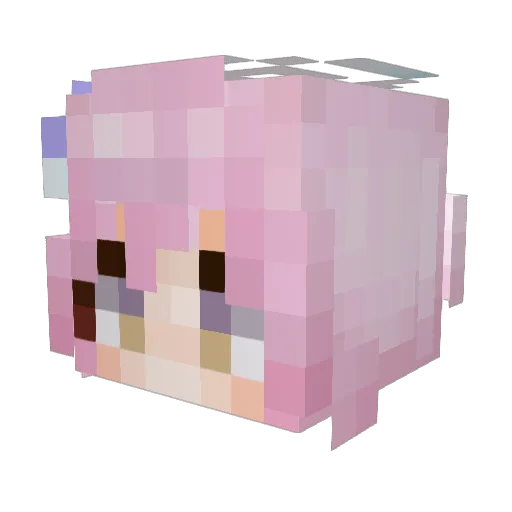C0mb0Man Minecraft avatar head, 3D render