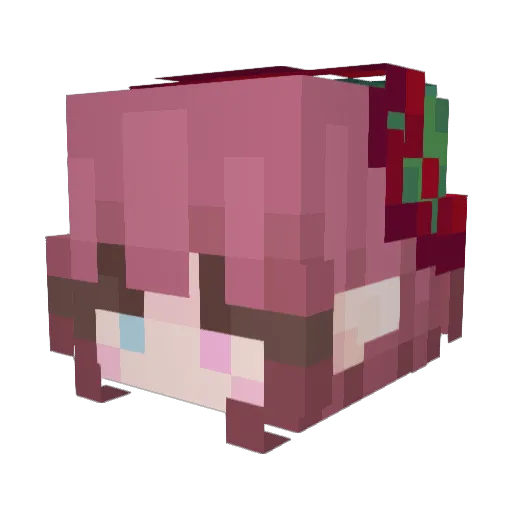 C0mfy_Bee Minecraft avatar head, 3D render