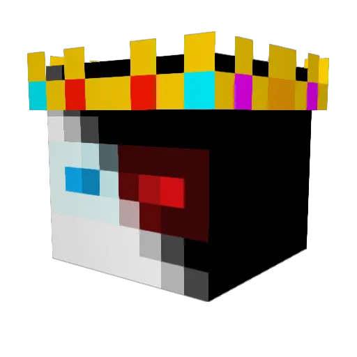 C0mplex3d Minecraft avatar head, 3D render