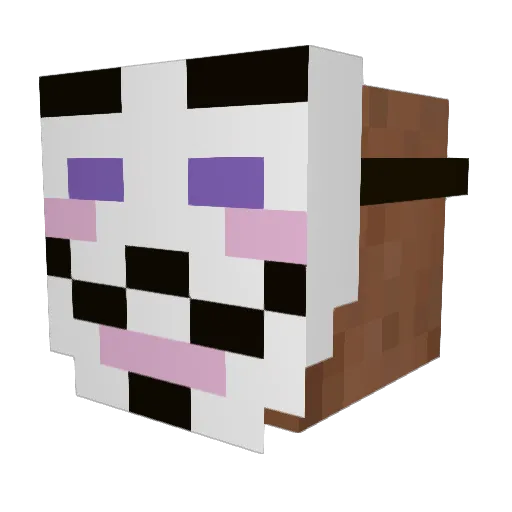 C0mrade1 Minecraft avatar head, 3D render