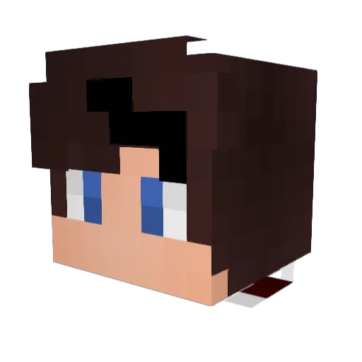 C0nz_04 Minecraft avatar head, 3D render