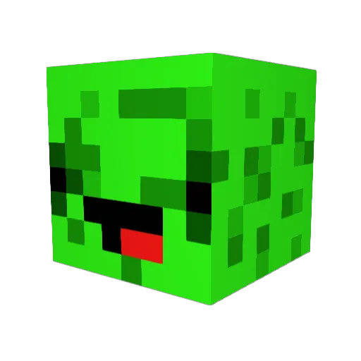 C0p3_MC Minecraft avatar head, 3D render