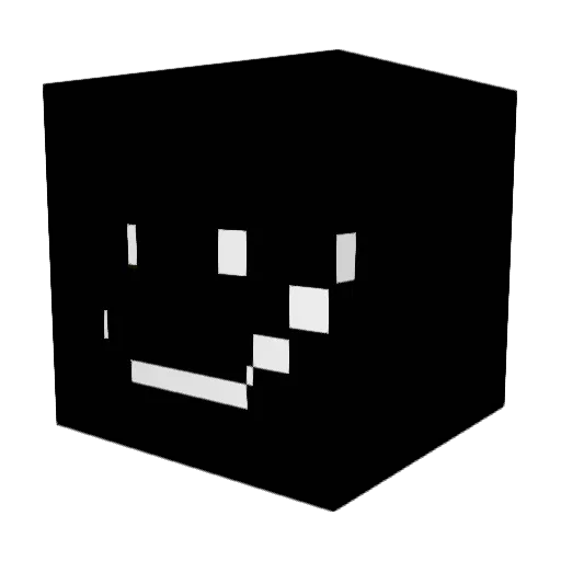 C0ral1ne_07 Minecraft avatar head, 3D render