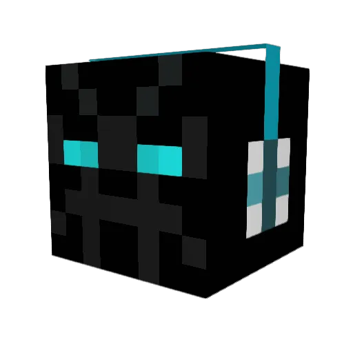 C0reDump Minecraft avatar head, 3D render