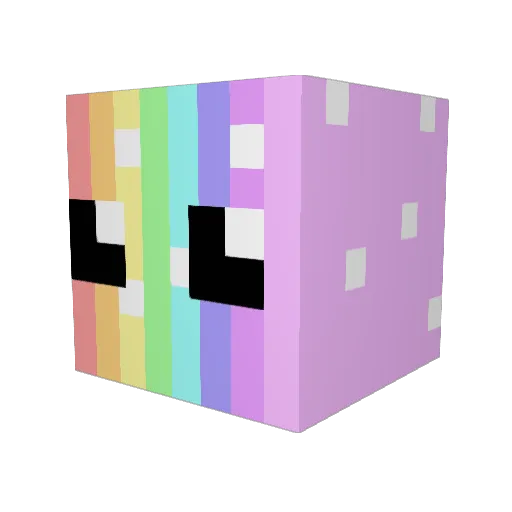C0resi Minecraft avatar head, 3D render
