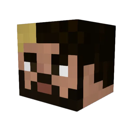 C0rnwallis Minecraft avatar head, 3D render