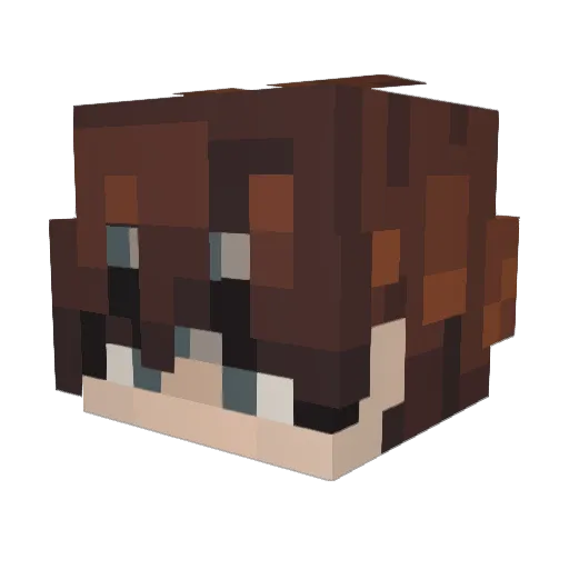 C0sima24 Minecraft avatar head, 3D render