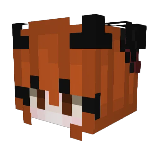 C1ArmorDragon Minecraft avatar head, 3D render