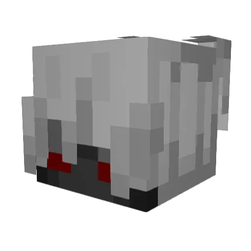 C1ak Minecraft avatar head, 3D render
