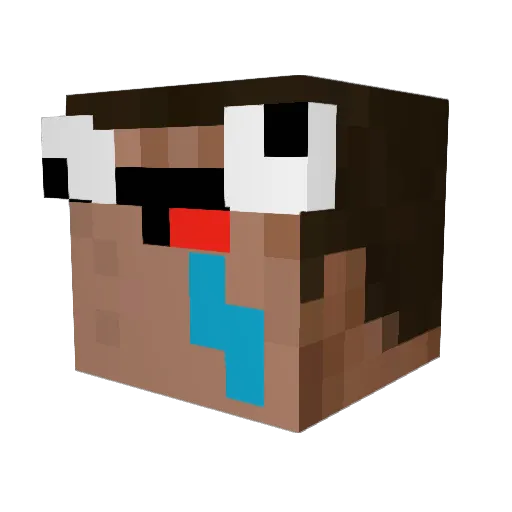 C1smiC_z Minecraft avatar head, 3D render