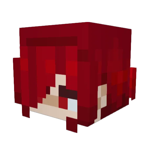 C3lie Minecraft avatar head, 3D render