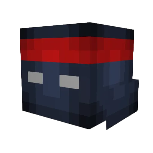 C3ll_0 Minecraft avatar head, 3D render