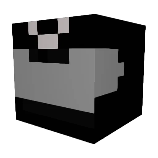C3ody Minecraft avatar head, 3D render