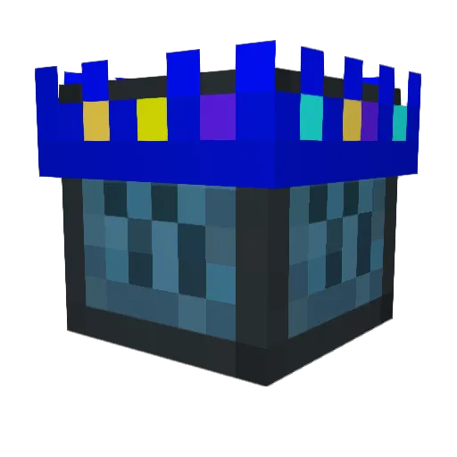 C418Music Minecraft avatar head, 3D render