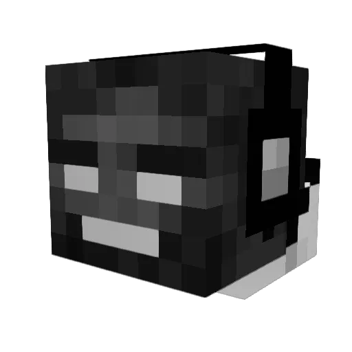 C4Cosmic Minecraft avatar head, 3D render