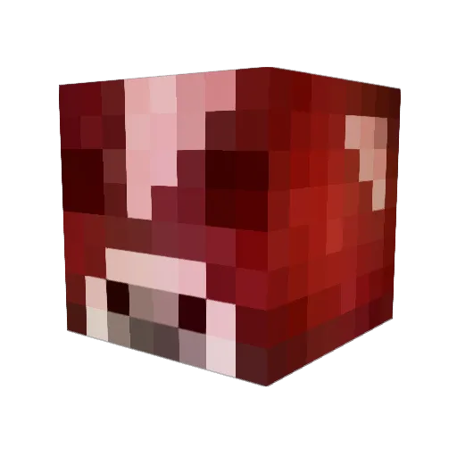 C4D3Z Minecraft avatar head, 3D render