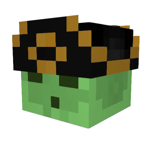 C4M0C4M99 Minecraft avatar head, 3D render