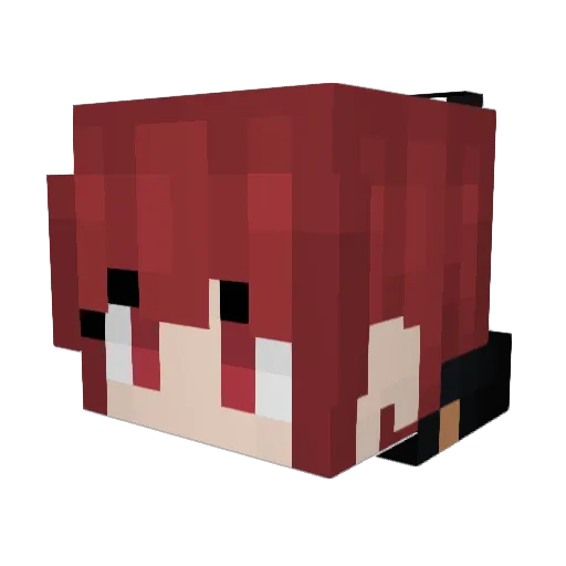 C4PITANP3RU Minecraft avatar head, 3D render