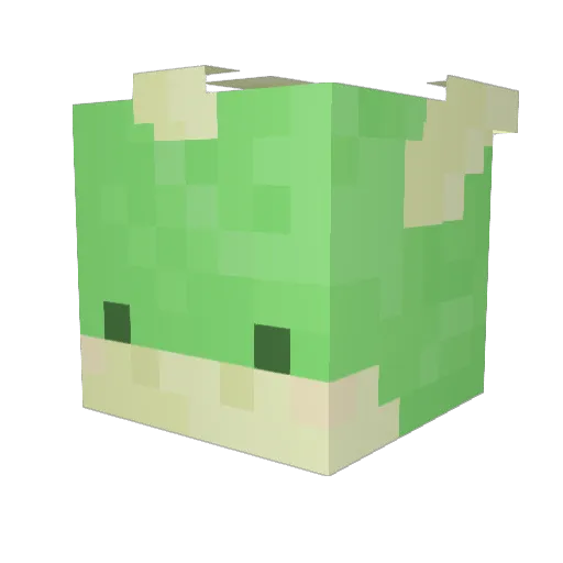 C4R15TY Minecraft avatar head, 3D render