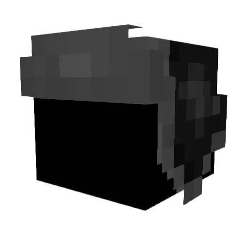 C4RDISTRY Minecraft avatar head, 3D render
