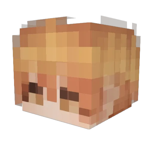 C4_SpeedKley Minecraft avatar head, 3D render