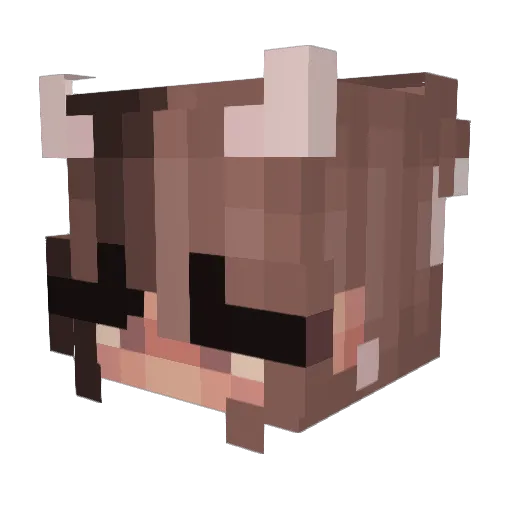C4d_3nC3 Minecraft avatar head, 3D render